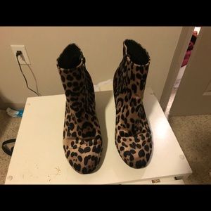 Cheetah Print Booties!!
